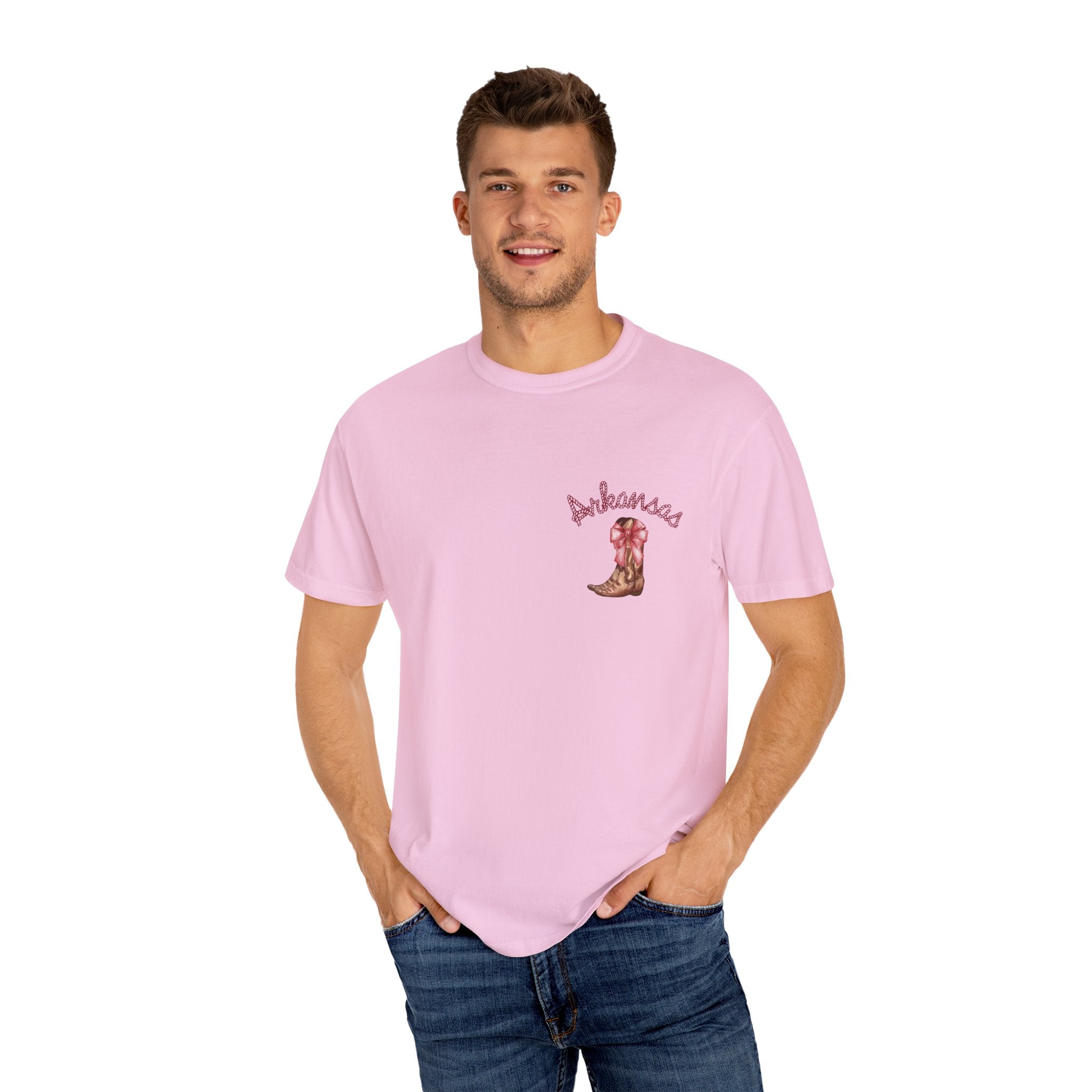 Arkansas Bows & Boots Unisex Garment-Dyed T-shirt