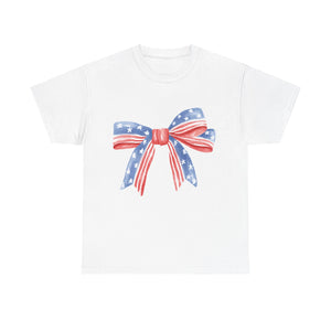 USA Bow Unisex Heavy Cotton Tee