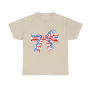 USA Bow Unisex Heavy Cotton Tee