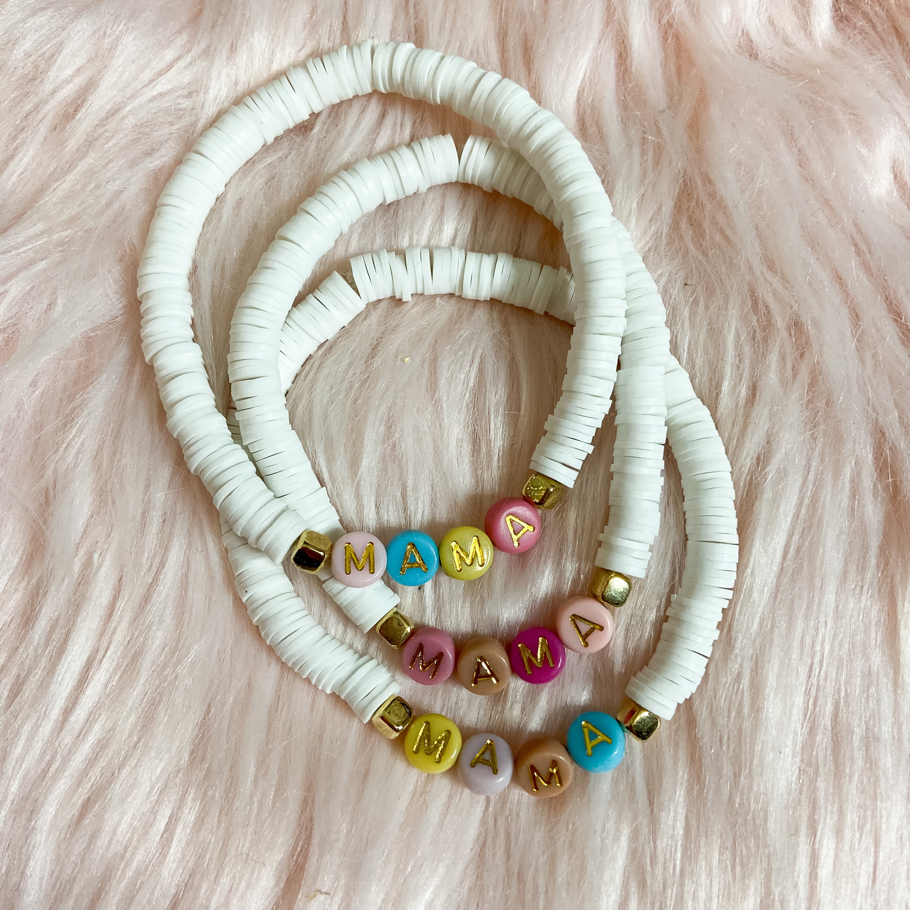 Colorful mama bracelet