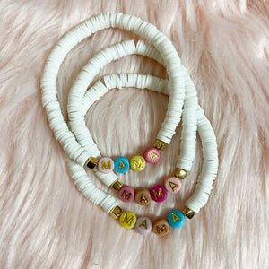 Colorful mama bracelet