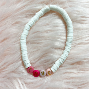 Multicolor LOVE bracelet