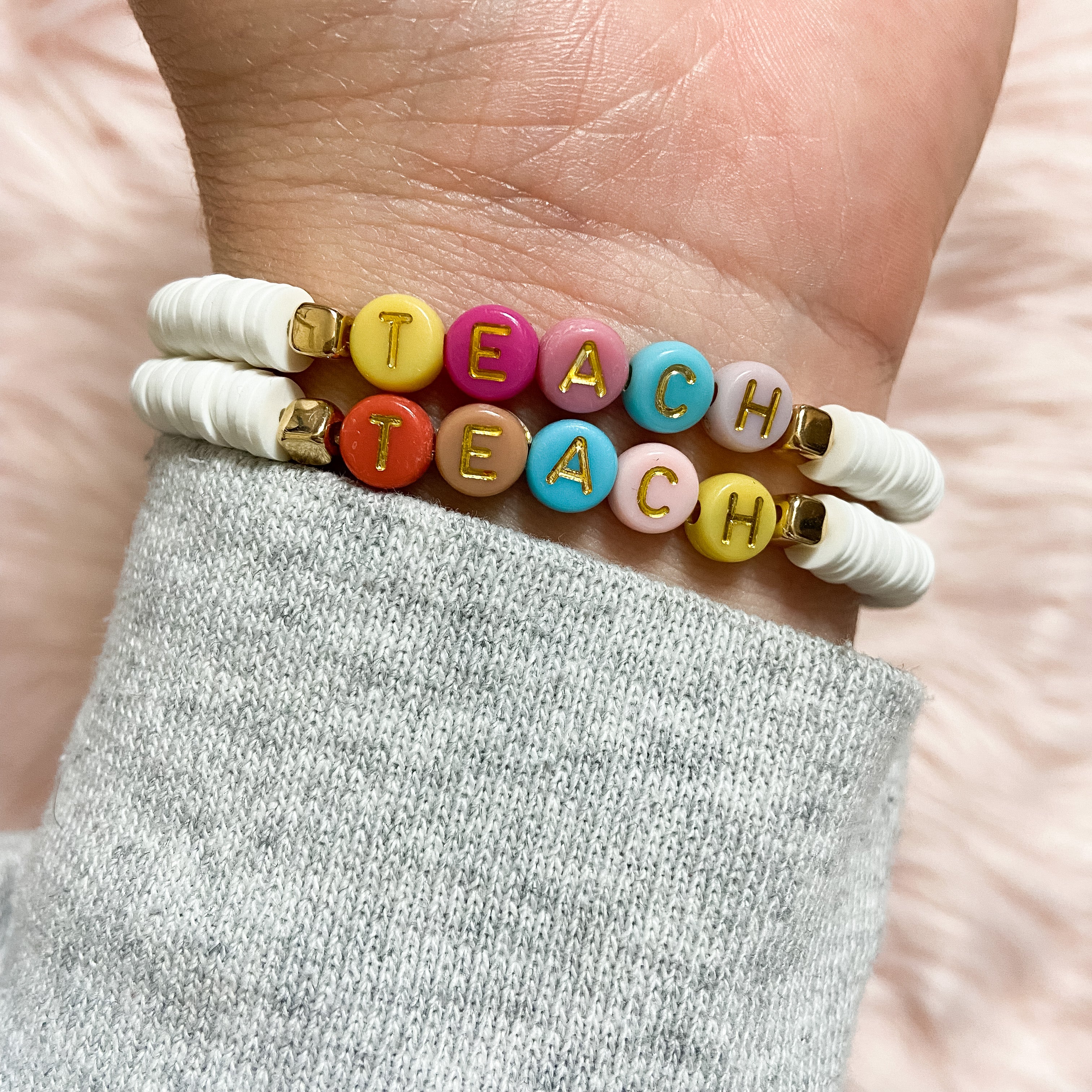 Multicolor Teach Bracelet