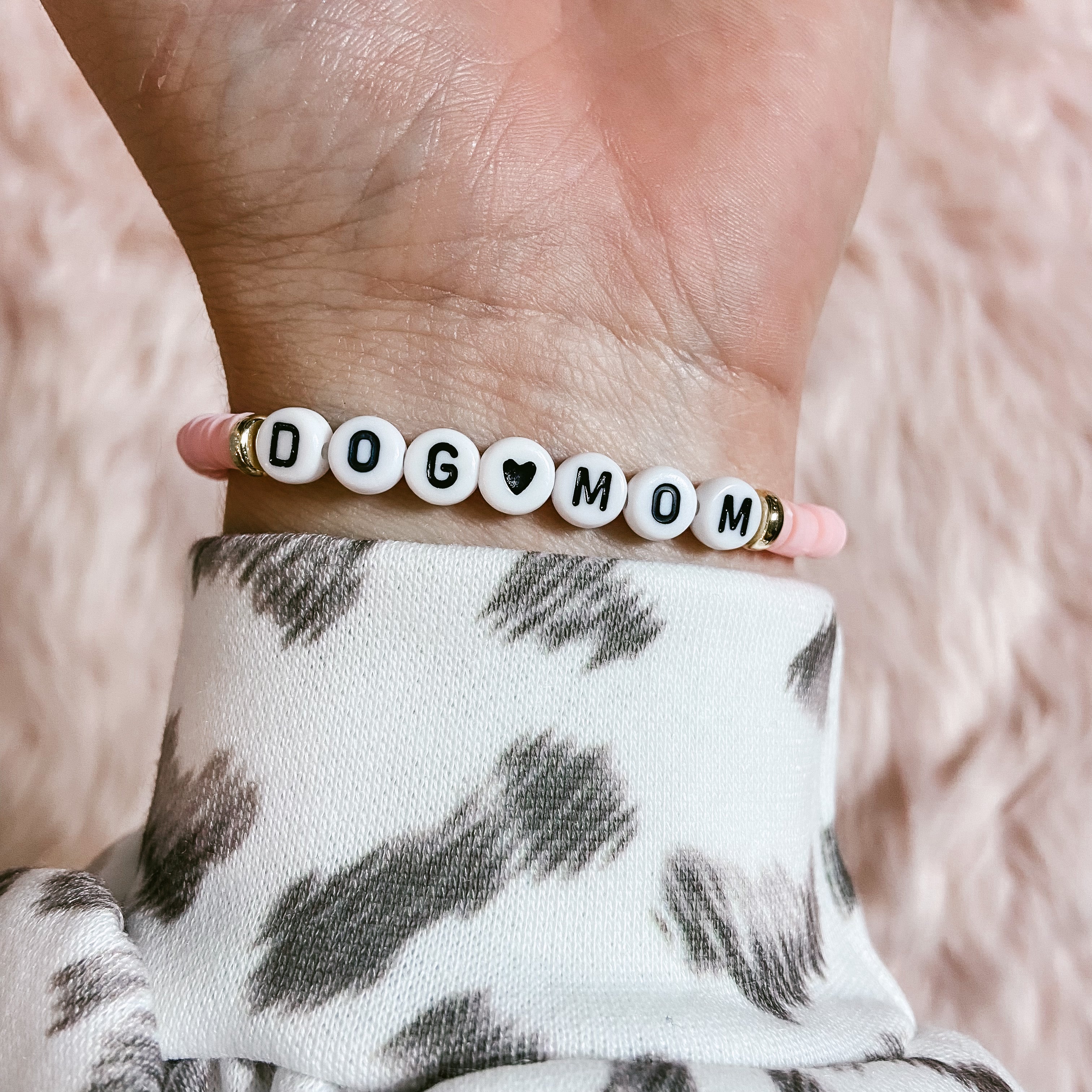 Dog mom bracelet