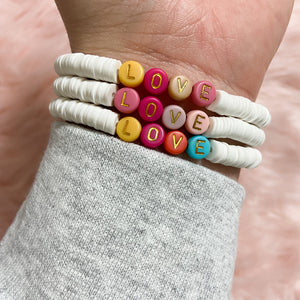 Multicolor LOVE bracelet