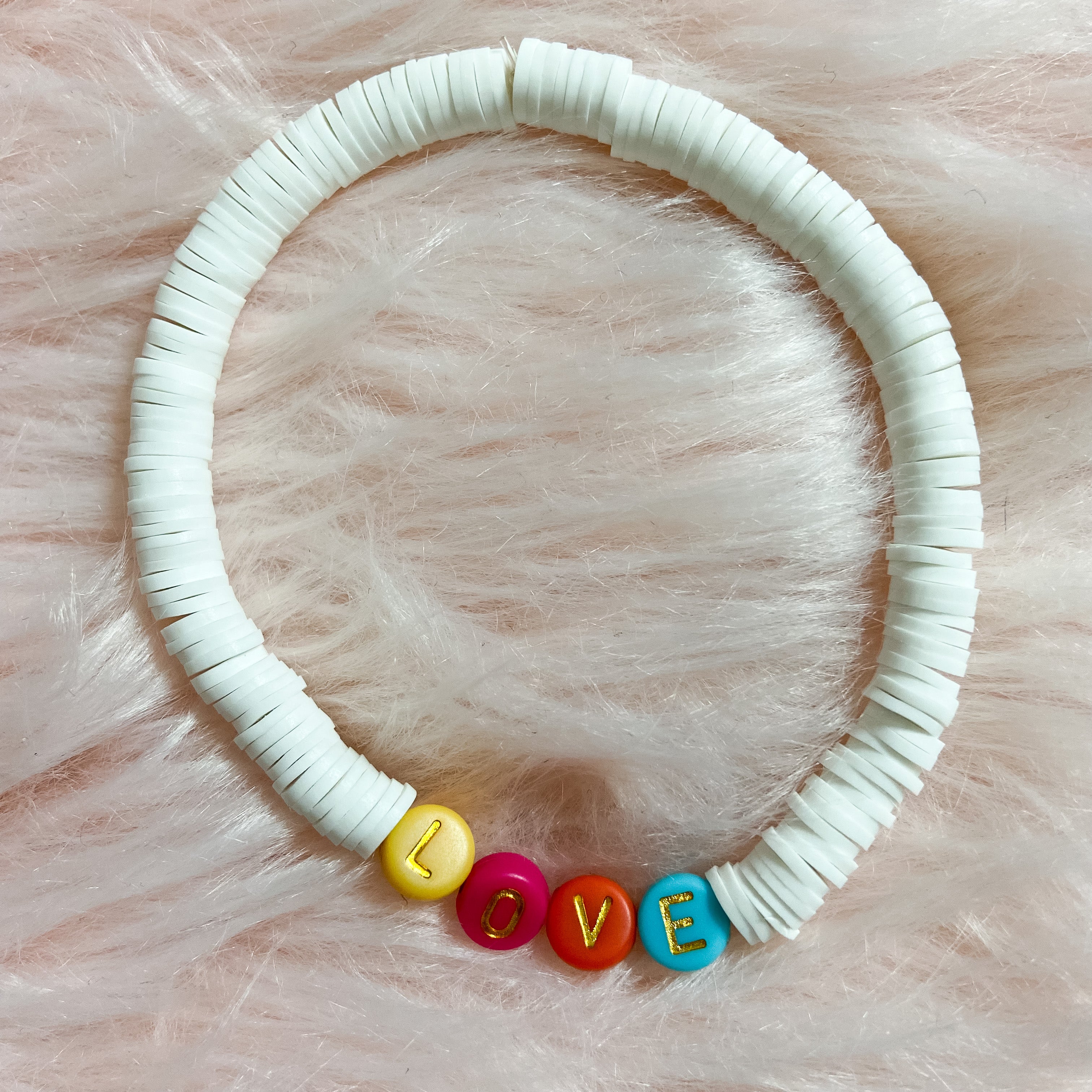 Multicolor LOVE bracelet